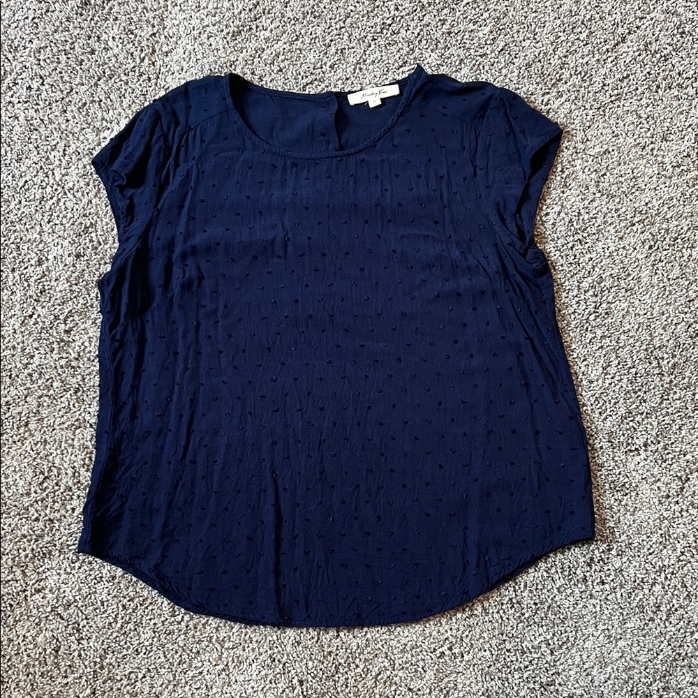 Chic Navy Blouse for Women